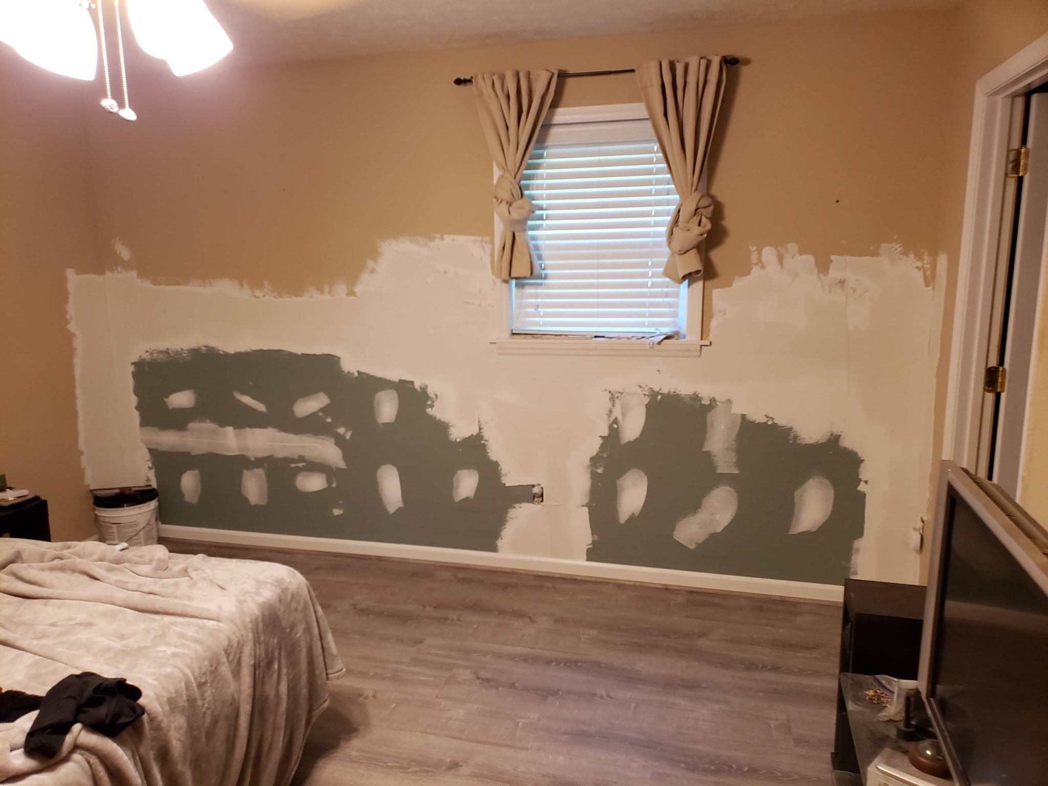 Drywall Patch (Large) — after