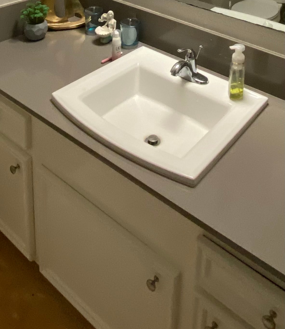 Faucet Replacement — before