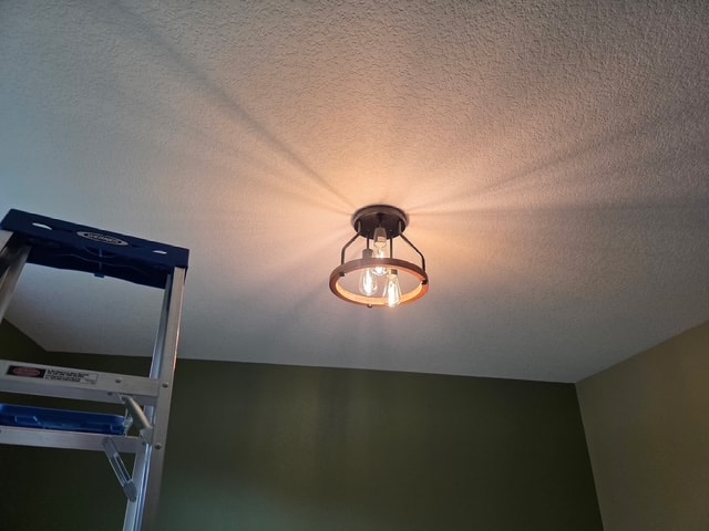 Light Fixture Installation — after