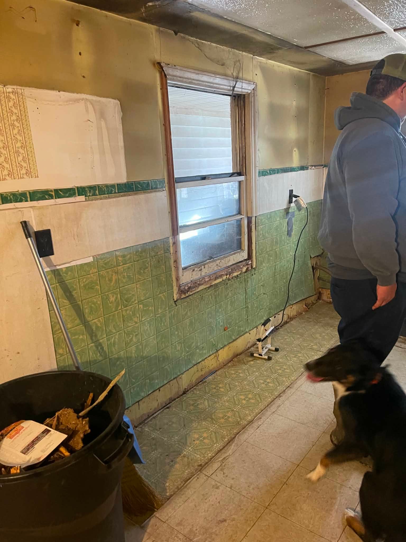 Replace Entire Wall — before